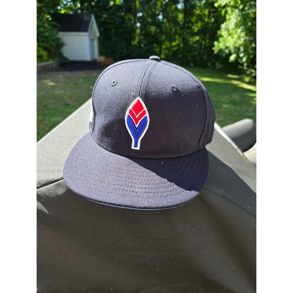 New Era 59FIFTY Atlanta‎ Braves 1972 All Star Game Fitted Hat Navy Blue 7 1/8